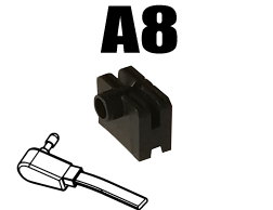 A8 ADAPTER FOR 1/4" Pin Arm