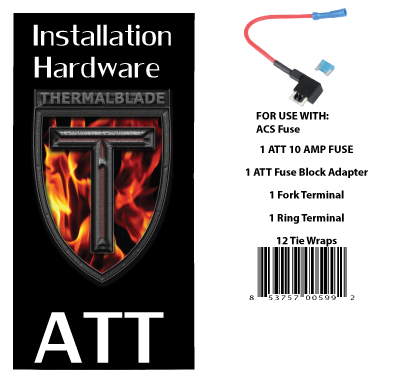 Single Vehicle Installation Hardware Kit ATT Mini Low Profile Fuse