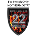 22" THERMALBLADE Silicone Heated Wiper Blade "WITHOUT THERMOSTAT" (2nd Generation) (1) Blade 